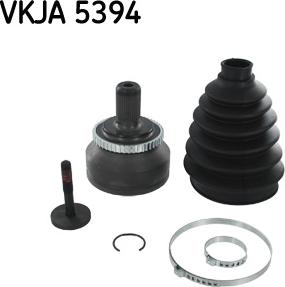 SKF VKJA 5394 - Шарнірний комплект, ШРУС, приводний вал autozip.com.ua