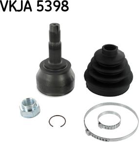 SKF VKJA 5398 - Шарнірний комплект, ШРУС, приводний вал autozip.com.ua