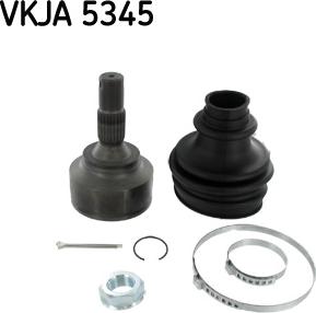 SKF VKJA 5345 - Шарнірний комплект, ШРУС, приводний вал autozip.com.ua