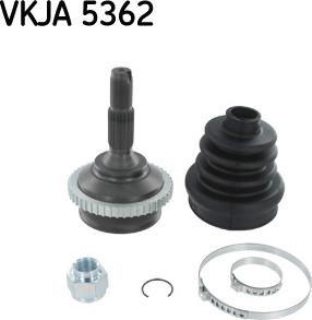 SKF VKJA 5362 - Шарнірний комплект, ШРУС, приводний вал autozip.com.ua