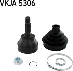 SKF VKJA 5306 - Шарнірний комплект, ШРУС, приводний вал autozip.com.ua