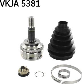 SKF VKJA 5381 - Шарнір, ШРУС, приводний вал autozip.com.ua