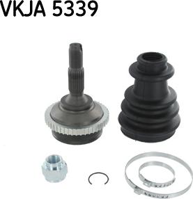 SKF VKJA 5339 - Шарнірний комплект, ШРУС, приводний вал autozip.com.ua