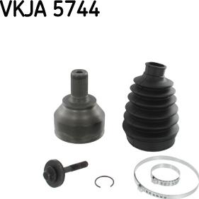 SKF VKJA 5744 - Шарнірний комплект, ШРУС, приводний вал autozip.com.ua