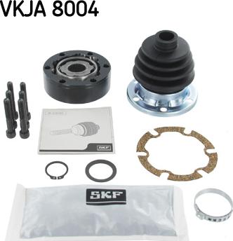 SKF VKJA 8004 - Шарнір, ШРУС, приводний вал autozip.com.ua