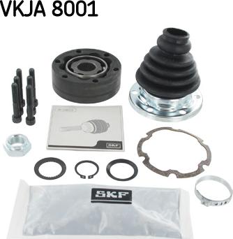 SKF VKJA 8001 - Шарнір, ШРУС, приводний вал autozip.com.ua