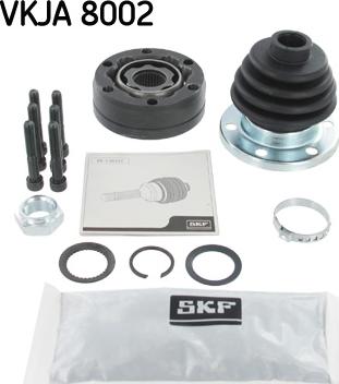 SKF VKJA 8002 - Шарнір, ШРУС, приводний вал autozip.com.ua