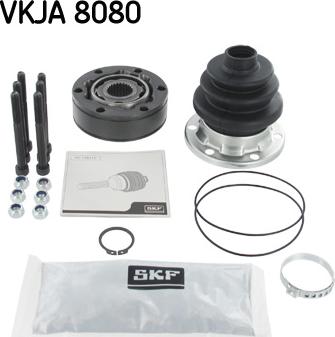 SKF VKJA 8080 - Шарнір, ШРУС, приводний вал autozip.com.ua