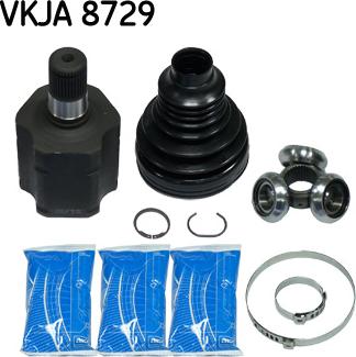 SKF VKJA 8729 - Шарнірний комплект, ШРУС, приводний вал autozip.com.ua