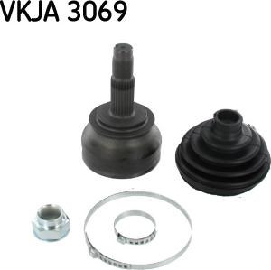 SKF VKJA 3069 - Шарнірний комплект, ШРУС, приводний вал autozip.com.ua