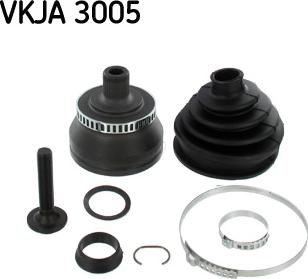 SKF VKJA 3005 - Шарнір, ШРУС, приводний вал autozip.com.ua