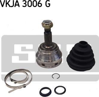 SKF VKJA 3006 G - Шарнірний комплект, ШРУС, приводний вал autozip.com.ua