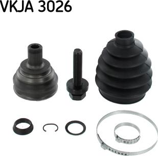 SKF VKJA 3026 - Шарнір, ШРУС, приводний вал autozip.com.ua