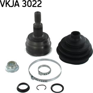 SKF VKJA 3022 - Шарнір, ШРУС, приводний вал autozip.com.ua