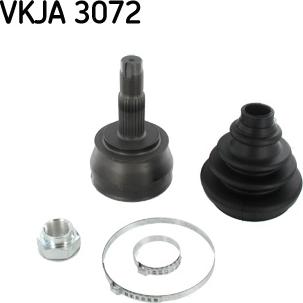 SKF VKJA 3072 - Шарнірний комплект, ШРУС, приводний вал autozip.com.ua