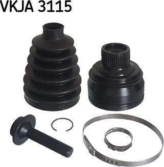 SKF VKJA 3115 - Шарнір, ШРУС, приводний вал autozip.com.ua