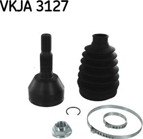 SKF VKJA 3127 - Шарнір, ШРУС, приводний вал autozip.com.ua