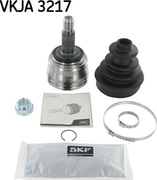 SKF VKJA 3217 - Шарнірний комплект, ШРУС, приводний вал autozip.com.ua