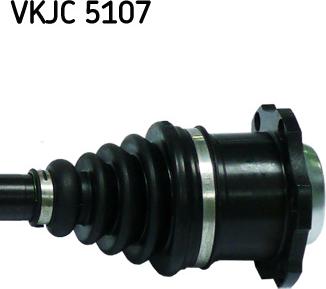 SKF VKJC 5107 - Приводний вал autozip.com.ua