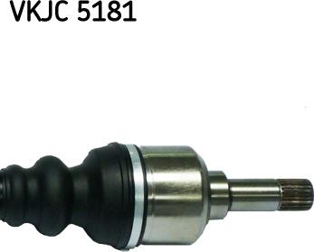 SKF VKJC 5181 - Приводний вал autozip.com.ua