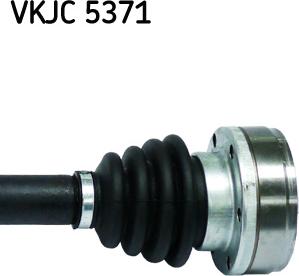 SKF VKJC 5371 - Приводний вал autozip.com.ua