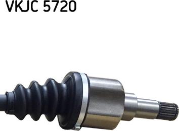 SKF VKJC 5720 - Приводний вал autozip.com.ua