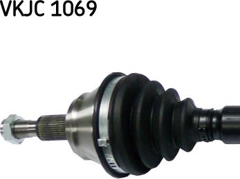 SKF VKJC 1069 - Приводний вал autozip.com.ua