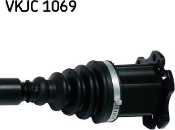 SKF VKJC 1069 - Приводний вал autozip.com.ua
