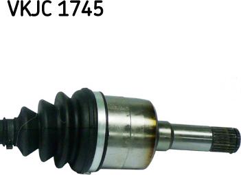 SKF VKJC 1745 - Приводний вал autozip.com.ua