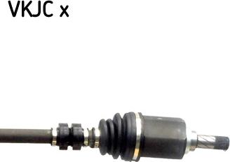 SKF VKJC 8551 - Приводний вал autozip.com.ua