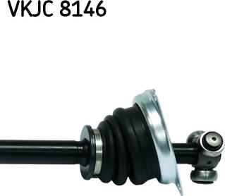 SKF VKJC 8146 - Приводний вал autozip.com.ua