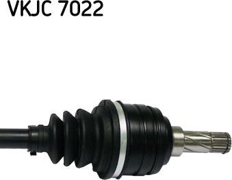 SKF VKJC 7022 - Приводний вал autozip.com.ua