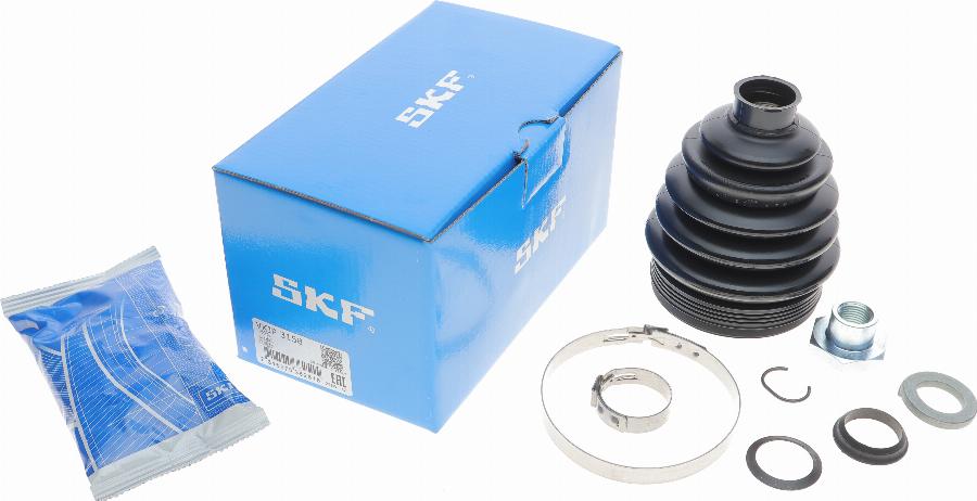 SKF VKJP 3158 - Пильник, приводний вал autozip.com.ua