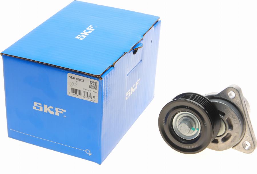 SKF VKM 64002 - Паразитний / провідний ролик, поліклиновий ремінь autozip.com.ua