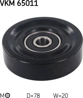SKF VKM 65011 - Натягувач ременя, клинові зуб. autozip.com.ua
