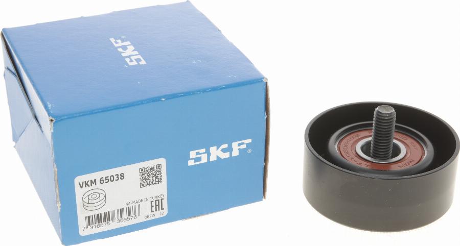 SKF VKM 65038 - Паразитний / провідний ролик, поліклиновий ремінь autozip.com.ua