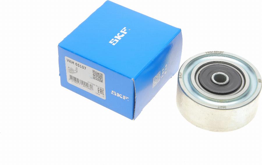 SKF VKM 65107 - Паразитний / провідний ролик, поліклиновий ремінь autozip.com.ua