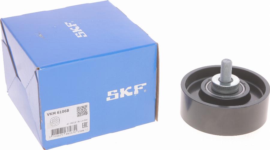 SKF VKM 61068 - Паразитний / провідний ролик, поліклиновий ремінь autozip.com.ua