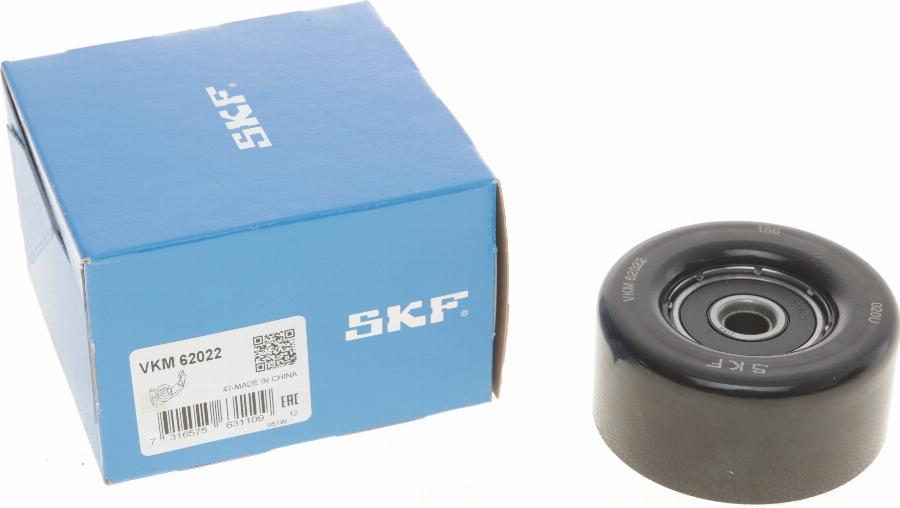 SKF VKM 62022 - Паразитний / провідний ролик, поліклиновий ремінь autozip.com.ua