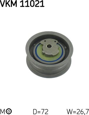 SKF VKM 11021 - Натяжний ролик, ремінь ГРМ autozip.com.ua