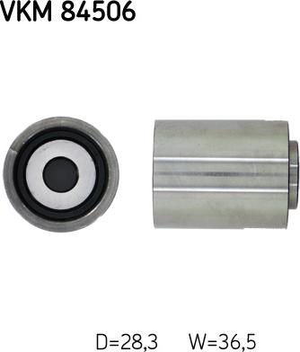 SKF VKM 84506 - Паразитний / Провідний ролик, зубчастий ремінь autozip.com.ua