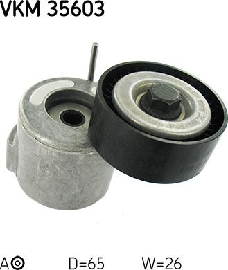 SKF VKM 35603 - Натягувач ременя, поліклиновий ремінь autozip.com.ua