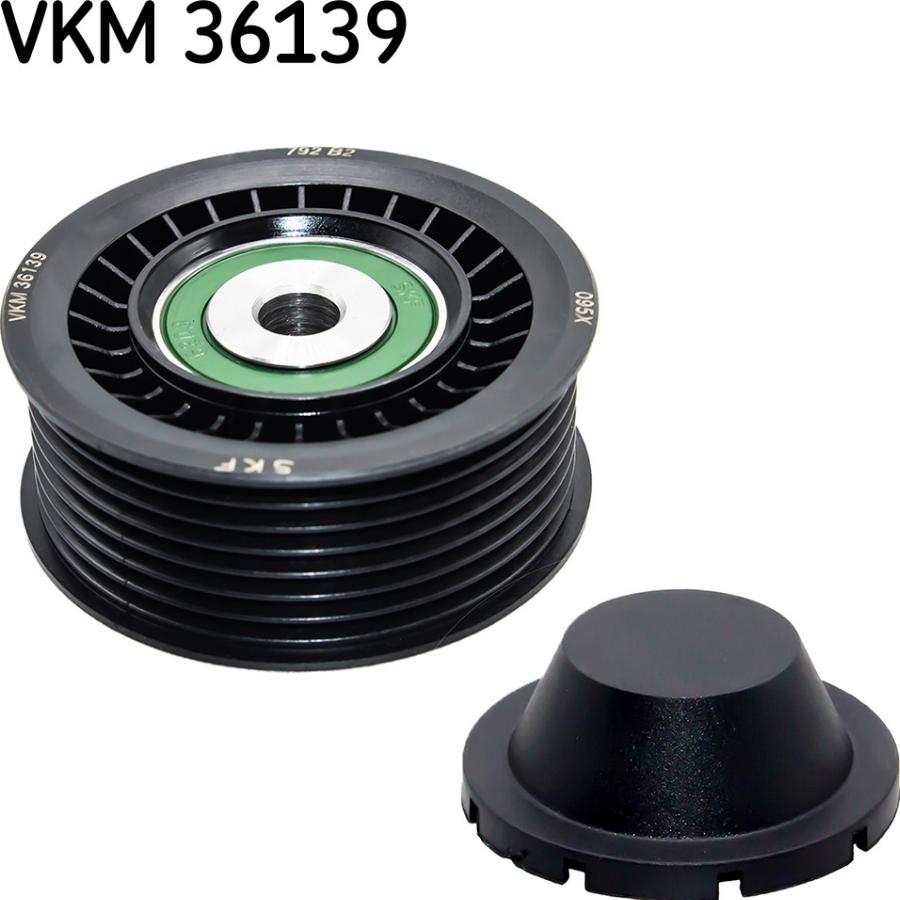 SKF VKM 36139 - Паразитний / провідний ролик, поліклиновий ремінь autozip.com.ua
