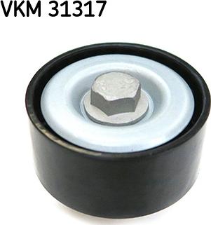 SKF VKM 31317 - Паразитний / провідний ролик, поліклиновий ремінь autozip.com.ua