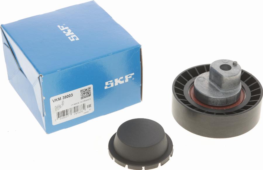 SKF VKM 38003 - Паразитний / провідний ролик, поліклиновий ремінь autozip.com.ua