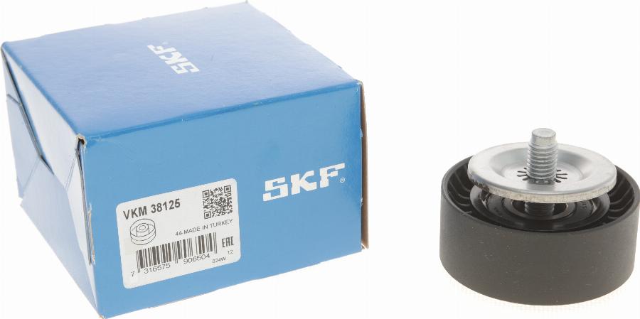 SKF VKM 38125 - Паразитний / провідний ролик, поліклиновий ремінь autozip.com.ua