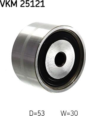 SKF VKM 25121 - Паразитний / Провідний ролик, зубчастий ремінь autozip.com.ua