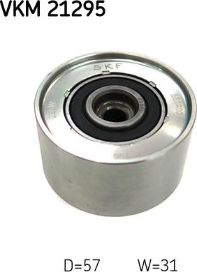 SKF VKM 21295 - Паразитний / Провідний ролик, зубчастий ремінь autozip.com.ua
