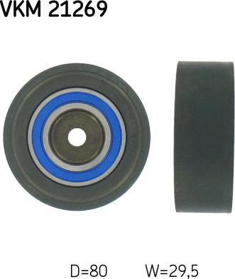 SKF VKM 21269 - Паразитний / Провідний ролик, зубчастий ремінь autozip.com.ua