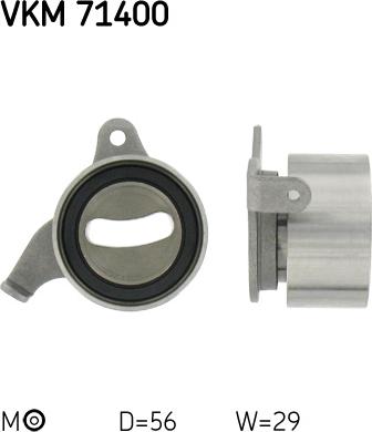 SKF VKM 71400 - Натяжна ролик, ремінь ГРМ autozip.com.ua